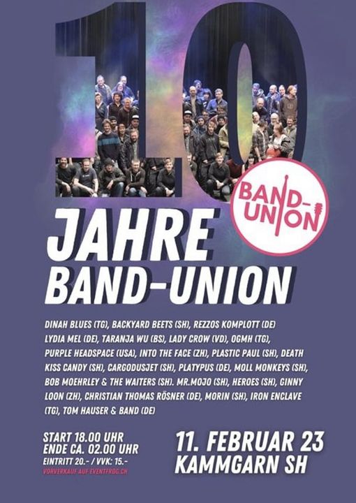 Band Union 10 Jahre Fest